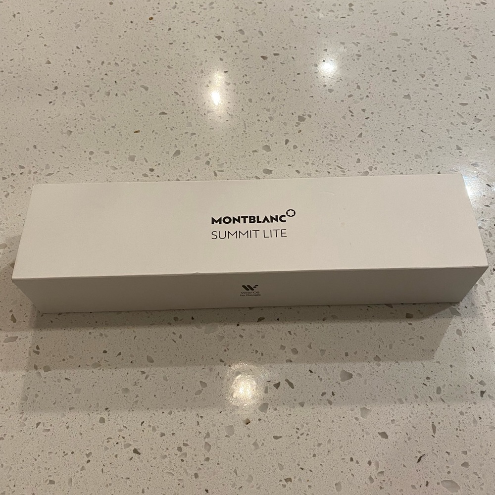 Montblanc Summit Lite Smartwatch - Black with Rubber Strap